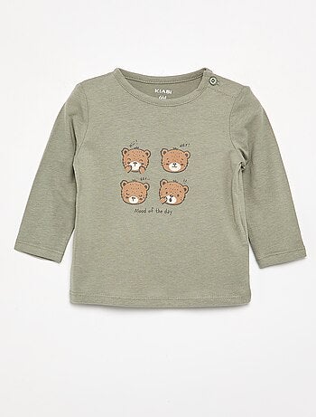 T-shirt à manches longues avec animation
