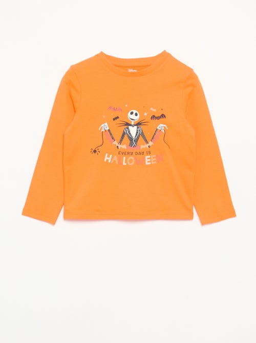 T-shirt à manches longues avec imprimé 'Halloween' - Kiabi T-shirt à manches longues avec imprimé 'Halloween' - Kiabi