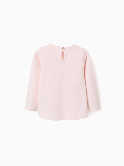 T-shirt à manches longues avec imprimé Minnie - Kiabi