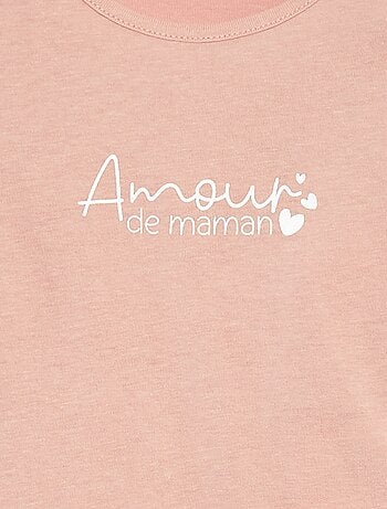 T-shirt à manches longues avec imprimé