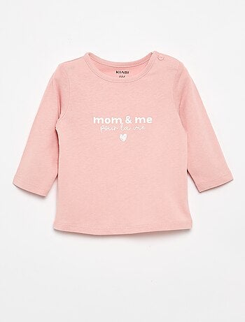 T-shirt à manches longues avec imprimé