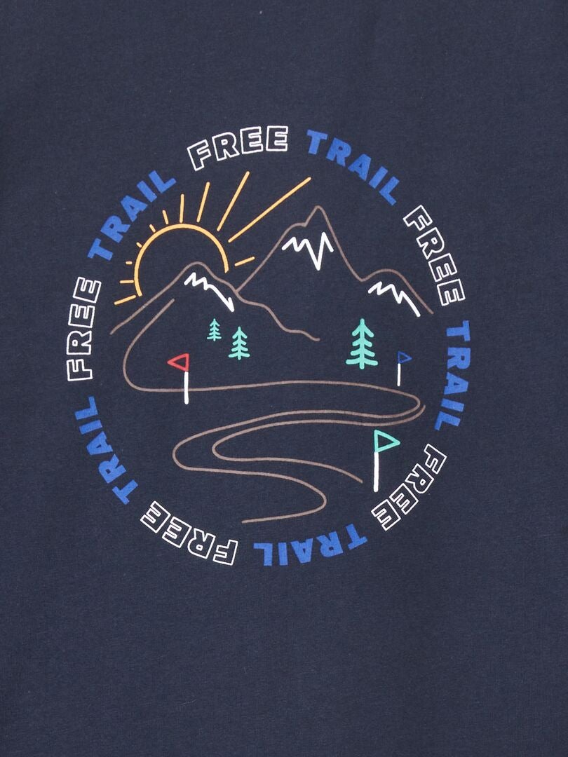 Tee-shirt Kiabi Femme Bleu - Taille L, Manches Courtes | Très Bon état Occasion