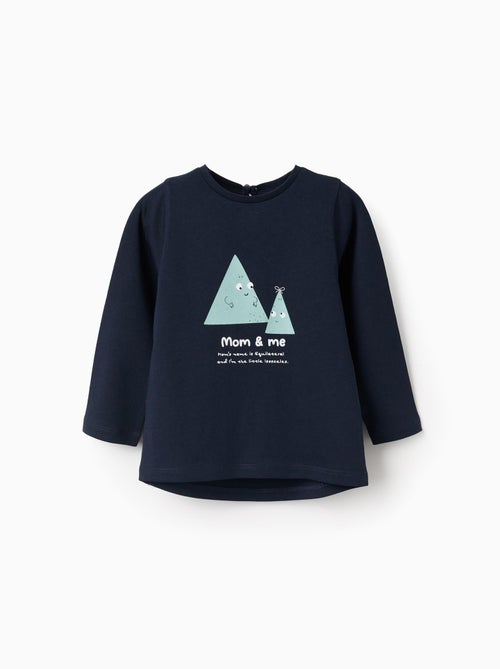 T-Shirt à Manches Longues - Kiabi