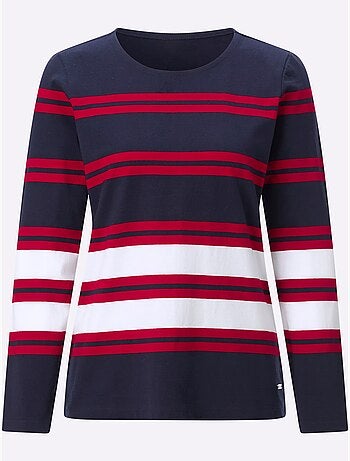 T-shirt à manches longues certifié gots - taille standard - witt