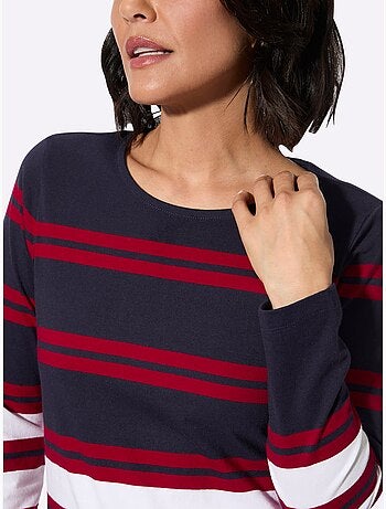T-shirt à manches longues certifié gots - taille standard - witt