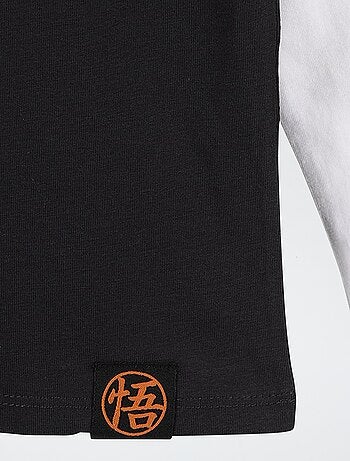 T-shirt à manches longues effet 2-en-1 'Dragon Ball Z'