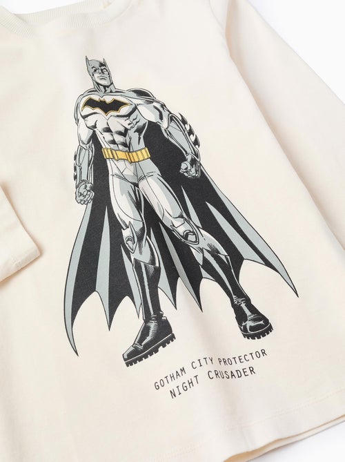 T-Shirt à Manches Longues en Coton Batman - Kiabi