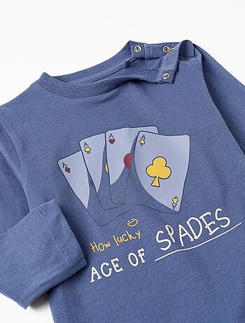 Survêtement pour Bébé Garçon 'Aces of Cards' ACE CLUBS - Bleu - Kiabi -  16.99€