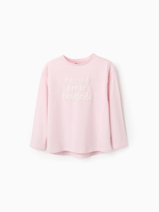 T-shirt à Manches Longues en Coton
