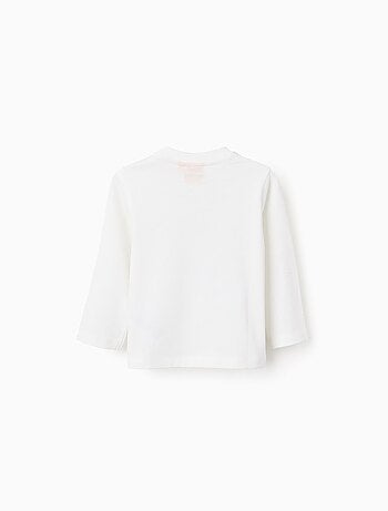 T-shirt à Manches Longues en Coton Snoopy