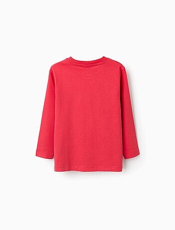 T-Shirt à Manches Longues en Coton Sonic