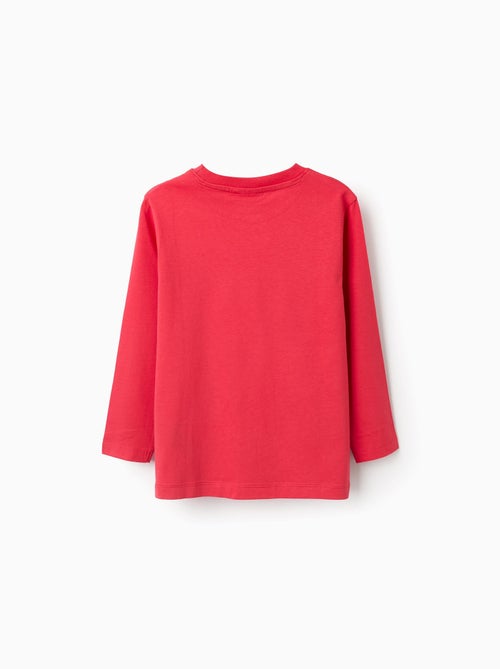 T-Shirt à Manches Longues en Coton Sonic - Kiabi