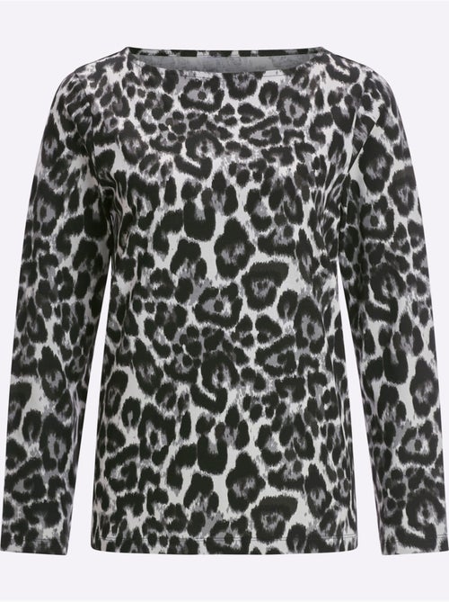 T-shirt à Manches Longues Encolure En U Féminine - Taille Standard - Moda Vilona - Kiabi T-shirt à Manches Longues Encolure En U Féminine - Taille Standard - Moda Vilona - Kiabi
