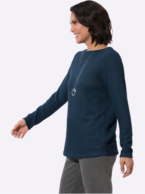 T-shirt à Manches Longues Encolure En U Féminine - Taille Standard - Witt - Kiabi T-shirt à Manches Longues Encolure En U Féminine - Taille Standard - Witt - Kiabi