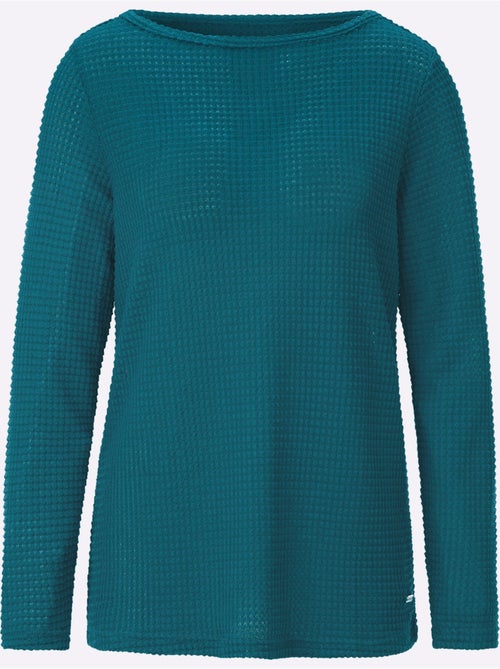 T-shirt à Manches Longues Encolure En U Féminine - Taille Standard - Witt - Kiabi T-shirt à Manches Longues Encolure En U Féminine - Taille Standard - Witt - Kiabi