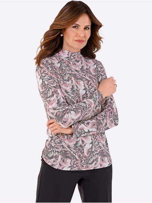 T-shirt à Manches Longues Extensible - Taille Standard - Witt - Kiabi T-shirt à Manches Longues Extensible - Taille Standard - Witt - Kiabi