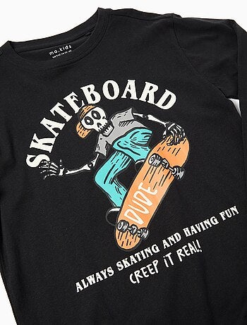 T-shirt à manches longues 'Halloween', MO Fashion