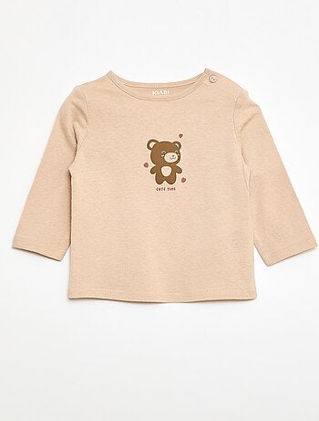 T-shirt à manches longues imprimé