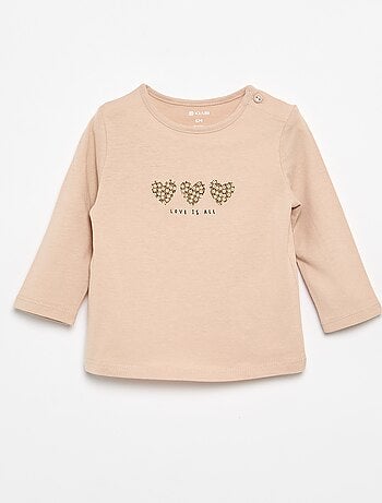 T-shirt à manches longues imprimé