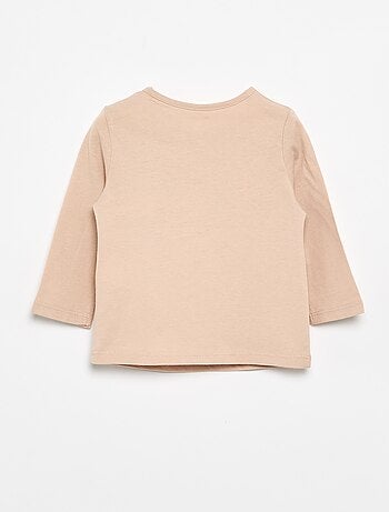 T-shirt à manches longues imprimé
