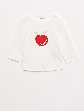 T-shirt à manches longues imprimé