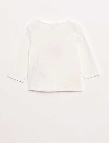 T-shirt à manches longues imprimé