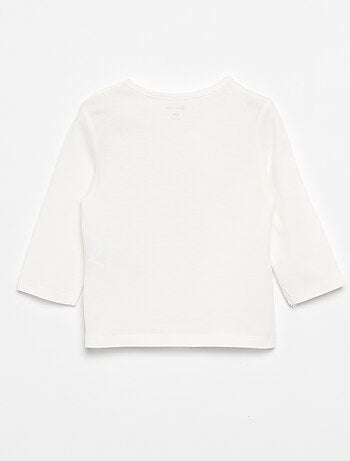 T-shirt à manches longues imprimé