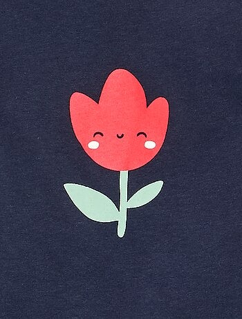 T-shirt à manches longues imprimé