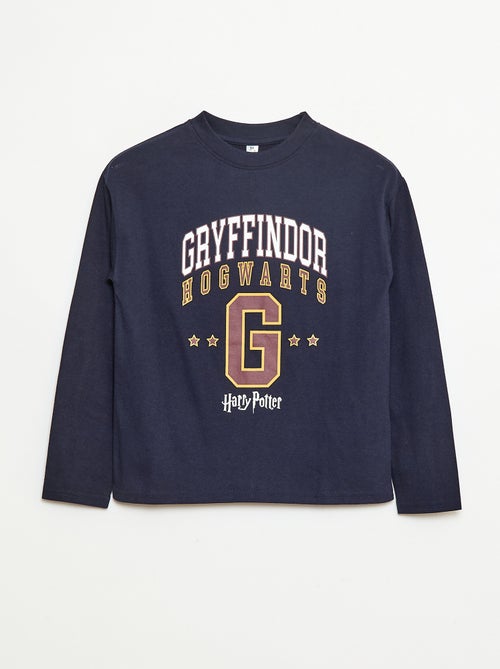 T-shirt à manches longues imprimé 'Harry Potter' - Kiabi