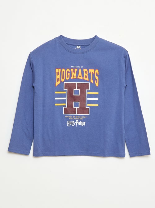 T-shirt à manches longues imprimé 'Harry Potter' - Kiabi