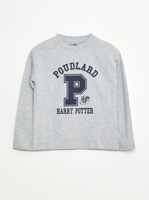 T-shirt à manches longues imprimé 'Harry Potter' - Kiabi