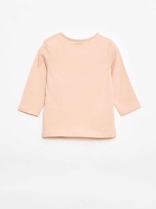 T-shirt à manches longues imprimé - Kiabi