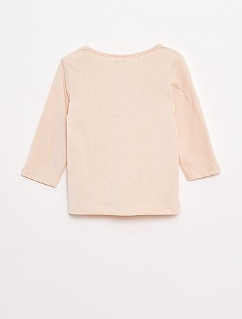 T-shirt à manches longues imprimé