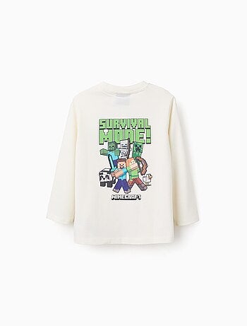 T-Shirt à Manches Longues Minecraft