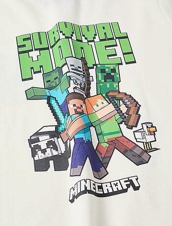 T-Shirt à Manches Longues Minecraft