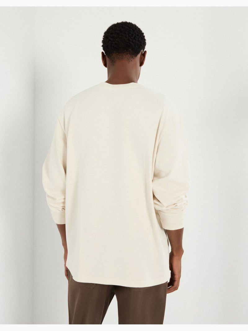 T-shirt à manches longues, MO Fashion Gris - Kiabi