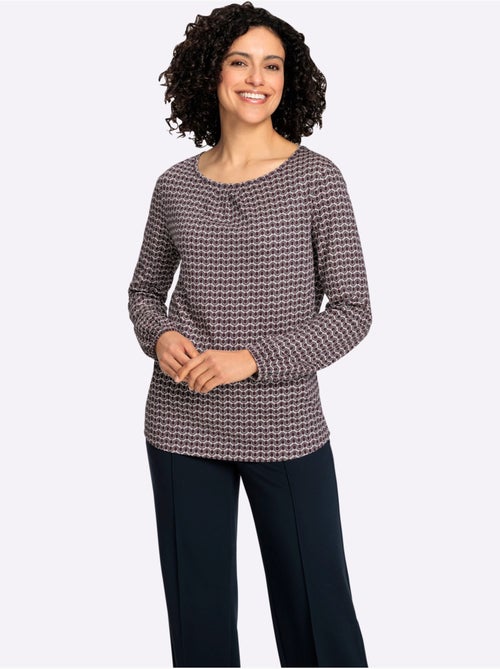 T-shirt à manches longues produit certifié ocs - taille standard - witt - Kiabi T-shirt à manches longues produit certifié ocs - taille standard - witt - Kiabi