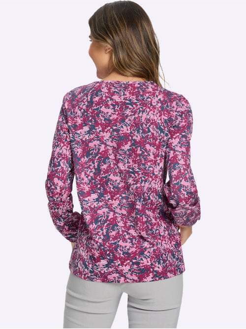 T-shirt à Manches Longues Pur Coton - Taille Standard - Moda Vilona - Kiabi T-shirt à Manches Longues Pur Coton - Taille Standard - Moda Vilona - Kiabi