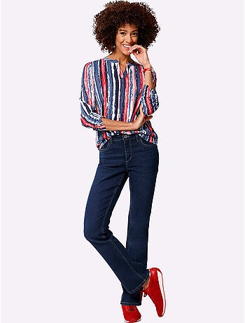 T-shirt à Manches Longues Pur Coton - Taille Standard - Moda Vilona