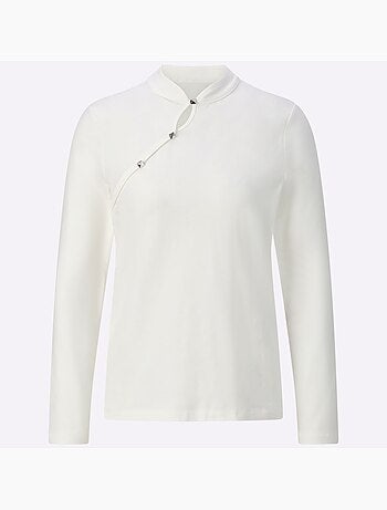 T-shirt à Manches Longues Qualité Coton Doux Sur La Peau - Taille Standard - helline