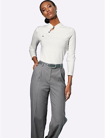 T-shirt à Manches Longues Qualité Coton Doux Sur La Peau - Taille Standard - helline