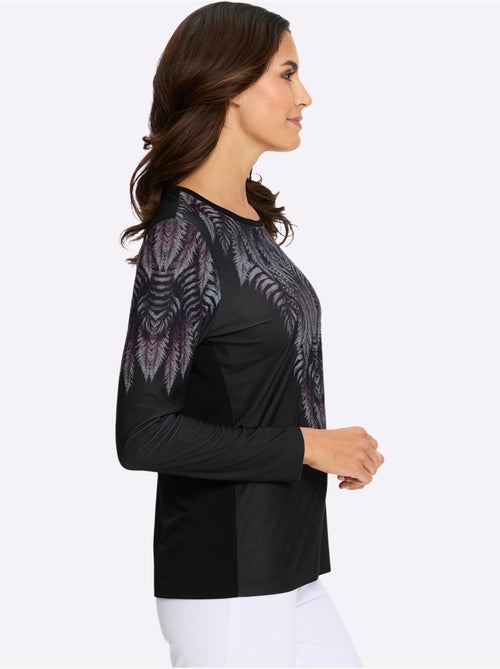 T-shirt à Manches Longues Qualité Douce Et Fluide - Taille Standard - Witt - Kiabi