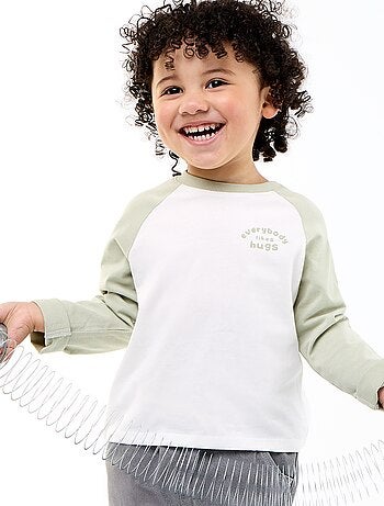 T-shirt à manches longues raglan