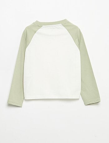 T-shirt à manches longues raglan