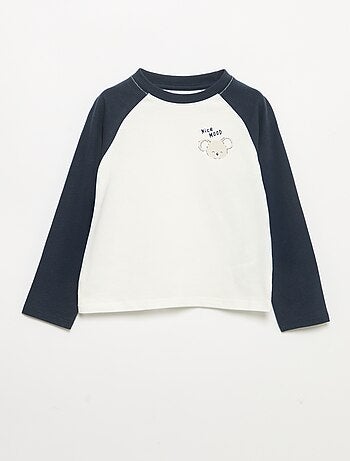 T-shirt à manches longues raglan