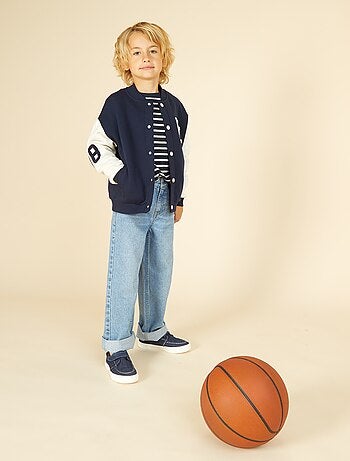 T-shirt à manches longues rayé