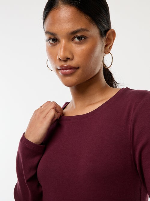 T-shirt à manches longues - Kiabi