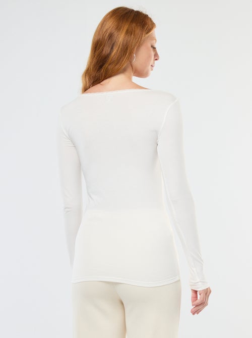 T-shirt à manches longues sous-vêtement - Kiabi