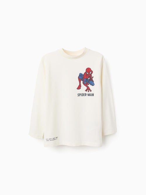 T-Shirt à Manches Longues Spider-Man - Kiabi