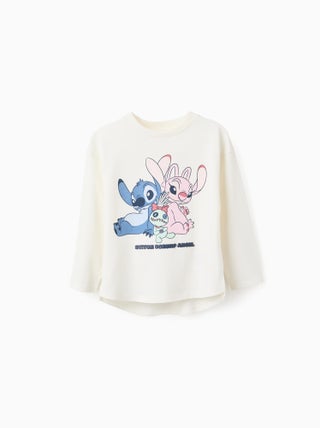 T-Shirt à Manches Longues Stitch
